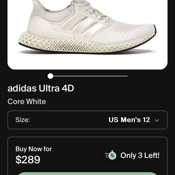 Like new ultraboost 4d. Selling for around $300 on most sites. - Picture 2 of 7